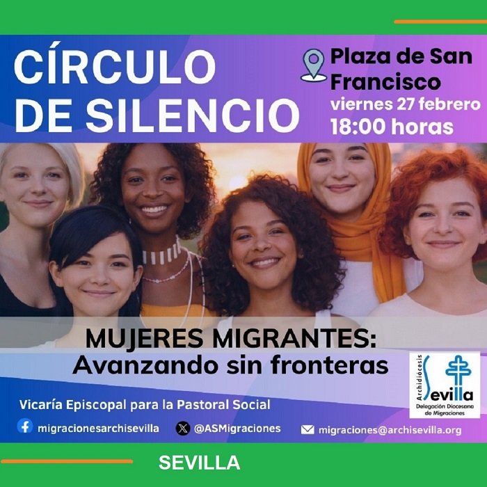 Círculo de silencio en Sevilla