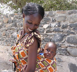 mujer africana