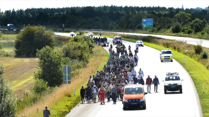Dinamarca cierra las vias ferroviarias a los refugiados