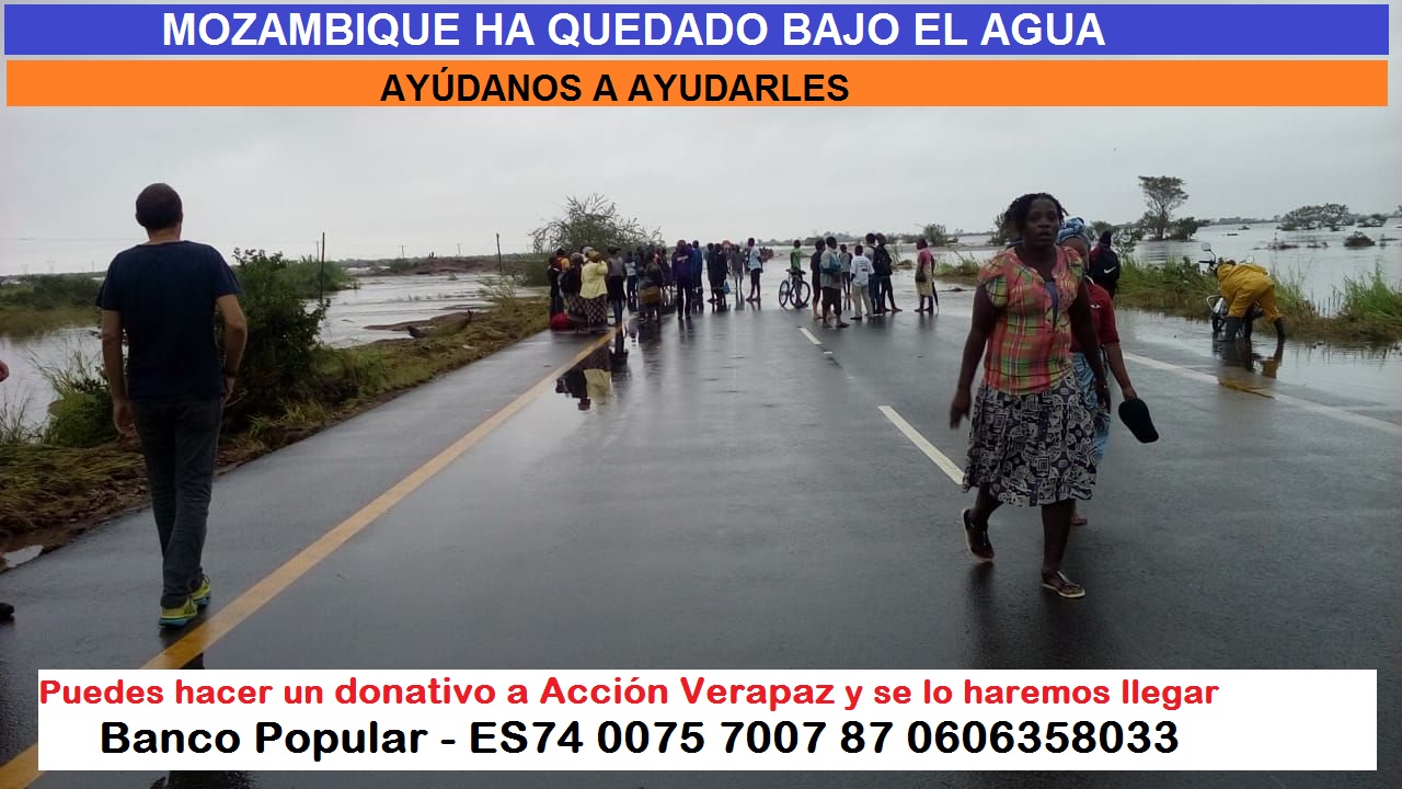 Para el anuncio de Mozambique