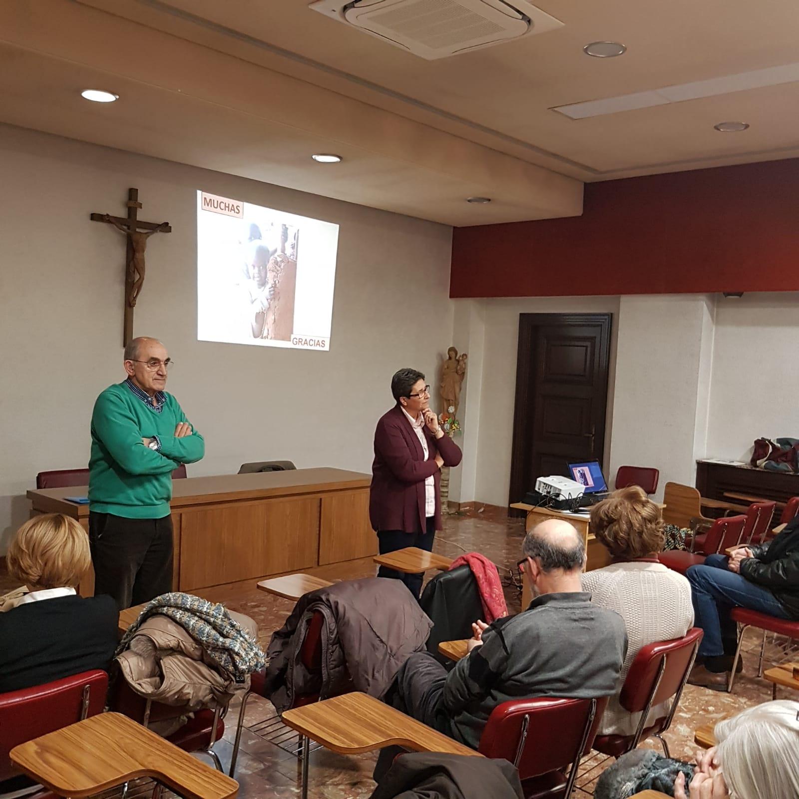 charla y cena solidaria en valladolid