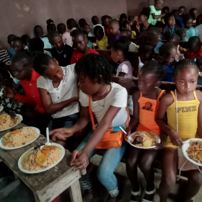Cena de Navidad para niños en Beauséjour