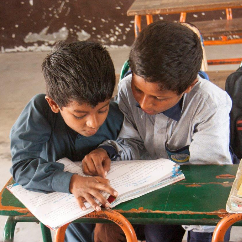 Mejora de educación en Pakistán