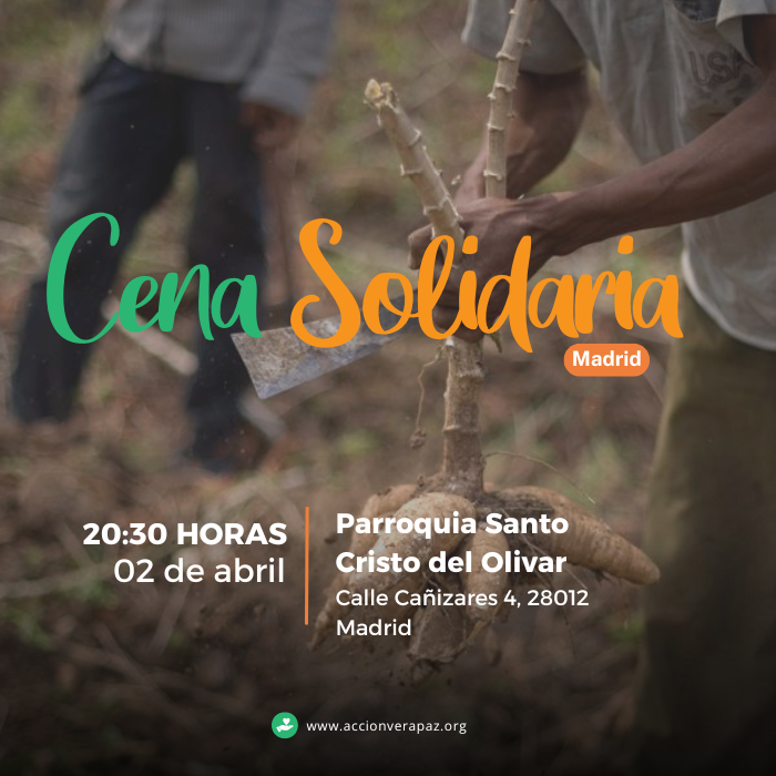 Cena Solidaria en Madrid: Apoyemos a 150 familias en Haití